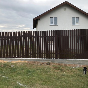 Забор из штакетника - заборворотастрой.рф-Екатеринбург 